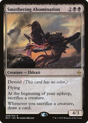 Smothering Abomination BFZ 99 Foil NM Magic: The Gathering