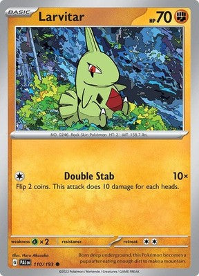 Larvitar 110/193 SV02: Paldea Evolved Pokémon TCG