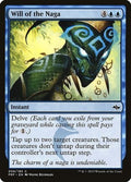 Will of the Naga FRF 58 NM Magic: The Gathering