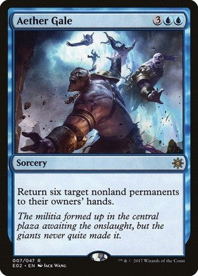 Aether Gale E02 7 NM Magic: The Gathering