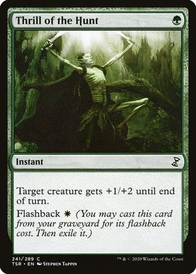 Thrill of the Hunt TSR 241 NM Magic: The Gathering