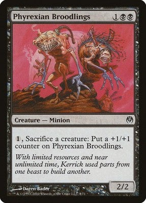Phyrexian Broodlings DDE 8 NM Magic: The Gathering