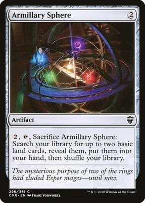 Armillary Sphere CMR 298 NM Magic: The Gathering