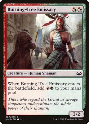 Burning-Tree Emissary MM3 207 NM Magic: The Gathering