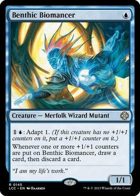 Benthic Biomancer LCC 145 NM Magic: The Gathering