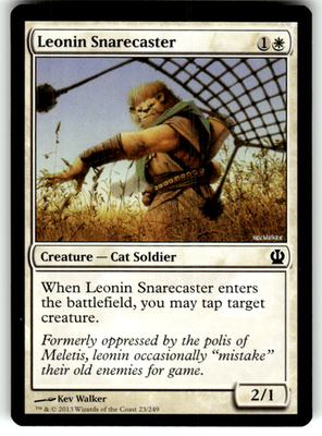 Leonin Snarecaster Theros 23 C Magic: The Gathering Near Mint