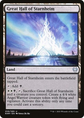 Great Hall of Starnheim KHM 259 LP Magic: The Gathering