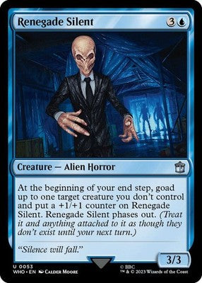 Renegade Silent WHO 53 NM Magic: The Gathering