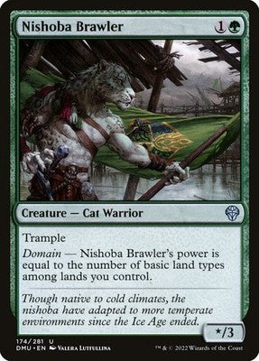 Nishoba Brawler DMU 174 NM Magic: The Gathering
