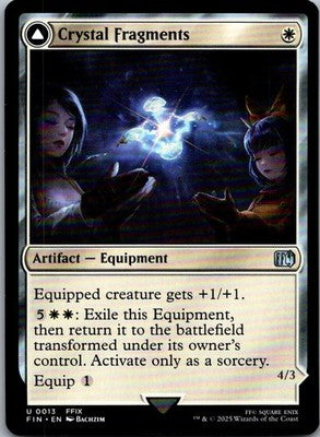 Crystal Fragments 13 Uncommon FINAL FANTASY Magic: The Gathering Near Mint
