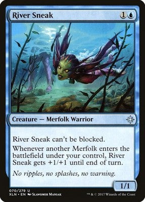 River Sneak XLN 70 NM Magic: The Gathering