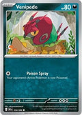 Venipede 054/086 SV: Black Bolt Reverse Holofoil Pokémon TCG