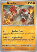 Groudon 049/131 SV: Prismatic Evolutions Reverse Holofoil Pokémon TCG