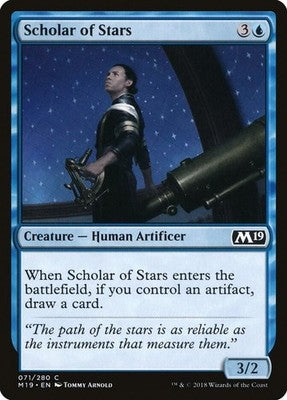 Scholar of Stars M19 71 NM Magic: The Gathering
