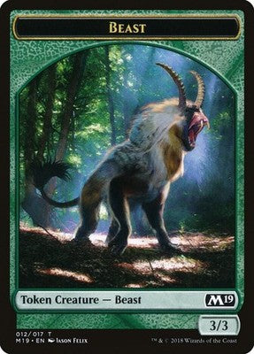 Beast TM19 12 NM Magic: The Gathering
