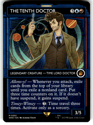 The Tenth Doctor (Showcase) Universes Beyond: Doctor Who 561 M Near Mint