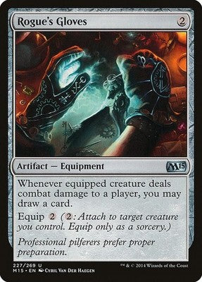 Rogue's Gloves M15 227 NM Magic: The Gathering