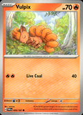 Vulpix Twilight Masquerade 026/167 Common Pokémon — English Near Mint