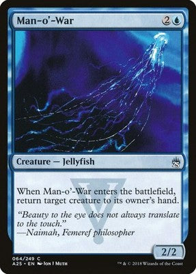 Man-o'-War A25 64 NM Magic: The Gathering