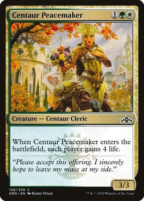 Centaur Peacemaker GRN 158 NM Magic: The Gathering