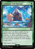 Commune with Beavers FIN 182 NM Magic: The Gathering