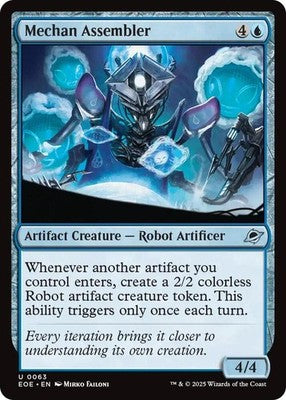 Mechan Assembler EOE 63 NM Magic: The Gathering