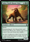 Saber-Tooth Moose-Lion TLA 194 NM Magic: The Gathering