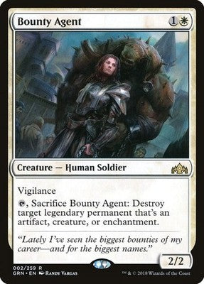 Bounty Agent GRN 2 NM Magic: The Gathering