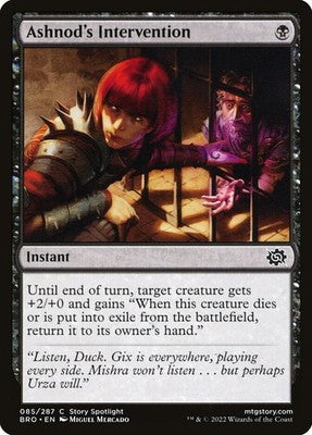 Ashnod's Intervention BRO 85 NM Magic: The Gathering