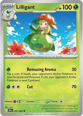Lilligant 007/086 SV: Black Bolt Reverse Holofoil Pokémon TCG