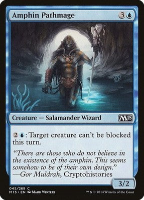 Amphin Pathmage M15 45 Foil NM Magic: The Gathering