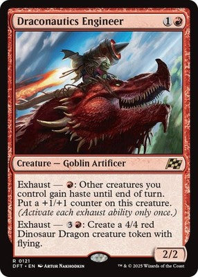 Draconautics Engineer DFT 121 NM Magic: The Gathering