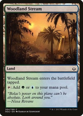 Woodland Stream HOU 204 NM Magic: The Gathering