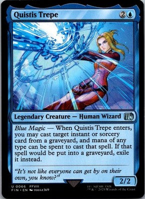 Quistis Trepe 66 Uncommon FINAL FANTASY Magic: The Gathering Near Mint