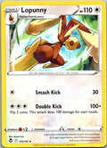 Lopunny 145/195 Uncommon Silver Tempest Pokemon Near Mint