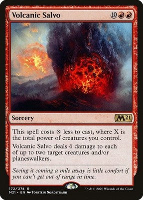 Volcanic Salvo M21 172 NM Magic: The Gathering