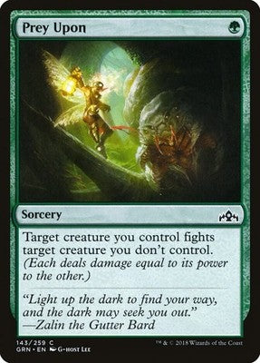 Prey Upon GRN 143 NM Magic: The Gathering