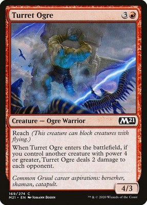 Turret Ogre M21 169 NM Magic: The Gathering