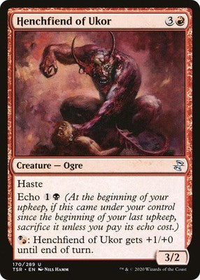 Henchfiend of Ukor TSR 170 NM Magic: The Gathering