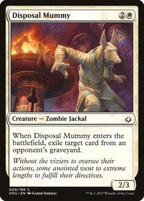 Disposal Mummy HOU 9 NM Magic: The Gathering