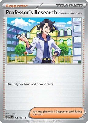 Professor's Research [Professor Sycamore] 125/131 SV: Prismatic Evolutions Pokém