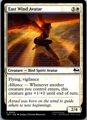 East Wind Avatar 0005 Teenage Mutant Ninja Turtles Magic: The Gathering NM