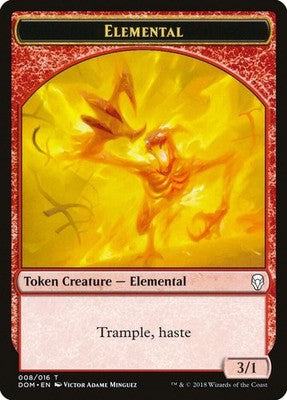 Elemental TDOM 8 NM Magic: The Gathering