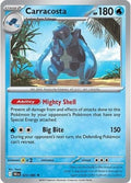 Carracosta 023/086 SV: Black Bolt Reverse Holofoil Pokémon TCG