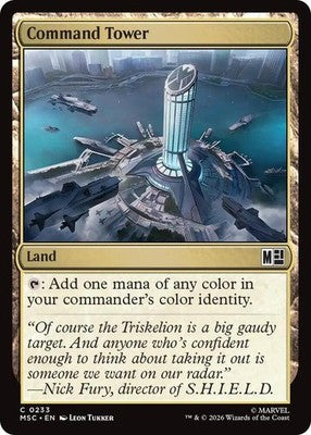 Command Tower MSC 233 NM Magic: The Gathering