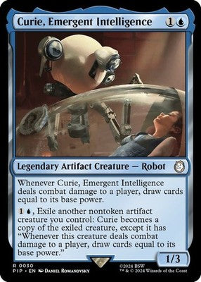 Curie, Emergent Intelligence PIP 30 NM Magic: The Gathering