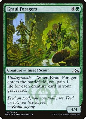 Kraul Foragers GRN 135 NM Magic: The Gathering