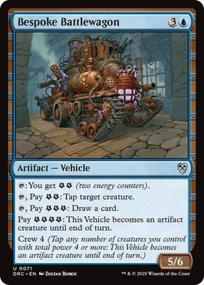 Bespoke Battlewagon DRC 71 NM Magic: The Gathering