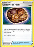 Unidentified Fossil 165/195 Uncommon Silver Tempest Pokemon Near Mint
