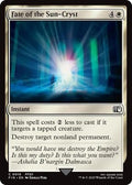 Fate of the Sun-Cryst FIN 19 Foil NM Magic: The Gathering